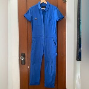 WildFang Workwear Jumpsuit Short Sleeve size Small. First generation. Blue.